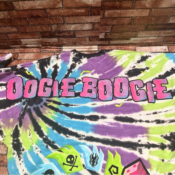 Disney Nightmare Before Christmas Colorful Tie-Dye Kids Shirt size S - Picture 8 of 13